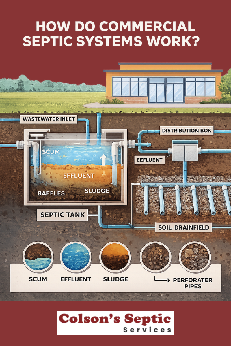 How Do Commercial Septic Systems Work?