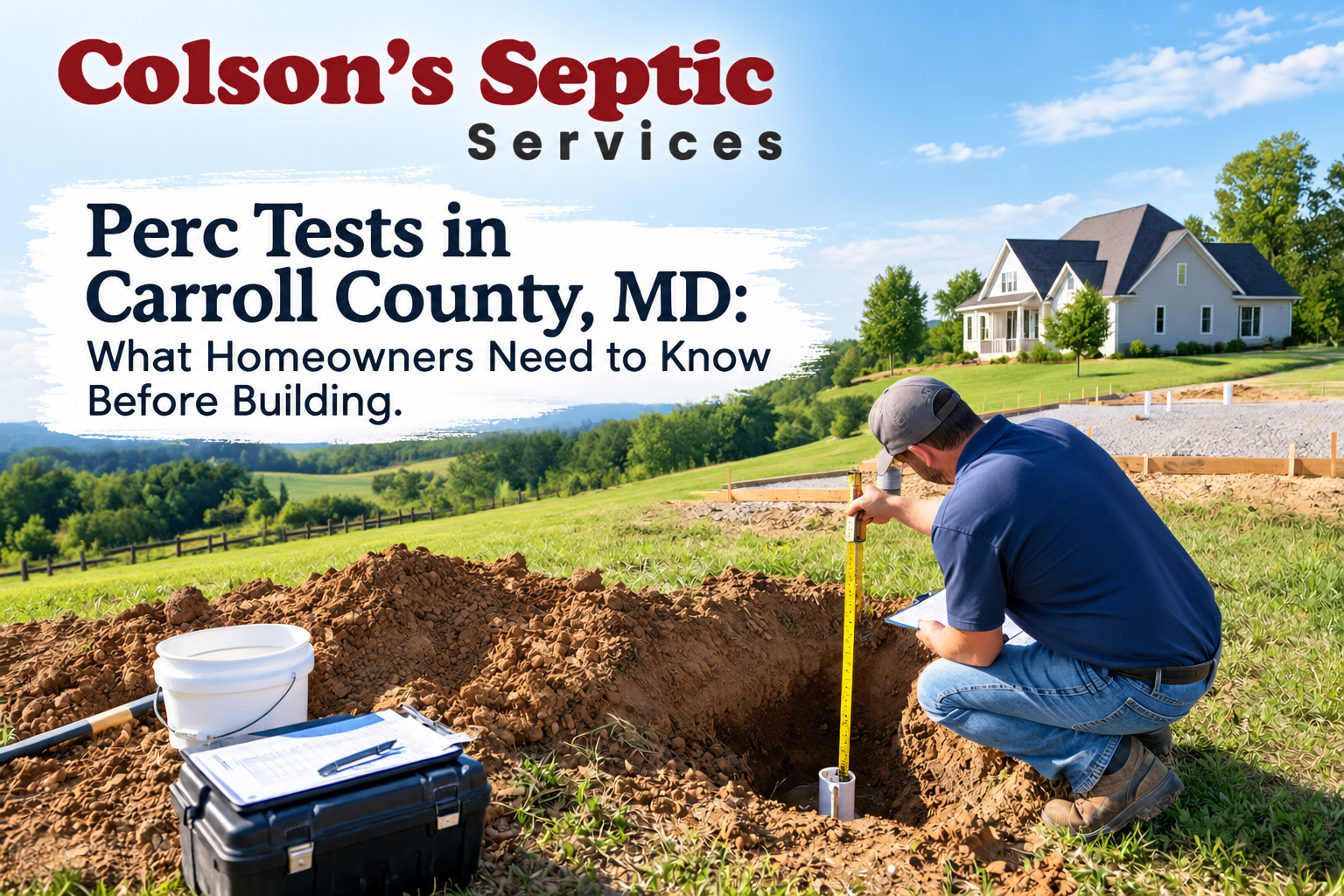 Perc Tests in Carroll County MD Perc Tests in Carroll County MD